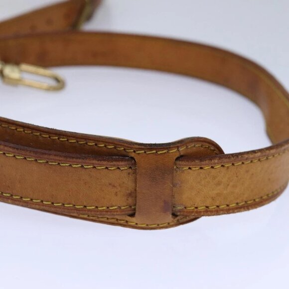 LOUIS VUITTON Adjustable Shoulder Strap Leather 35""""""""-42.1"""""""" Beig... - Picture 15 of 15
